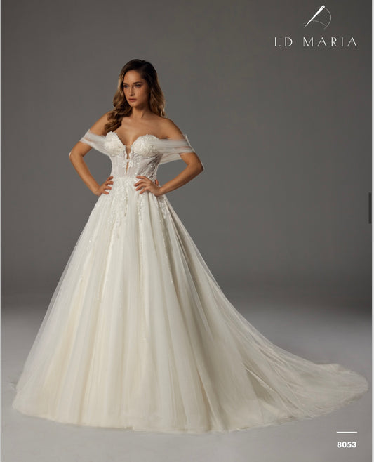 Rochie De Mireasa Din Voal